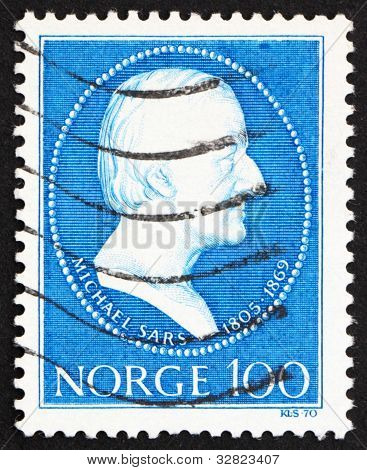 Poštovní známka Norsko 1970 Michael Sars, zoolog
