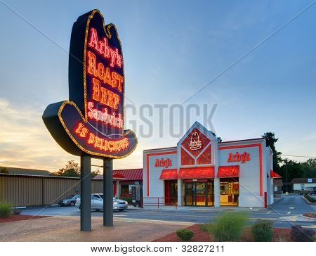 Ateny, Gruzja - 5 maja: Klasyczny Arby's 