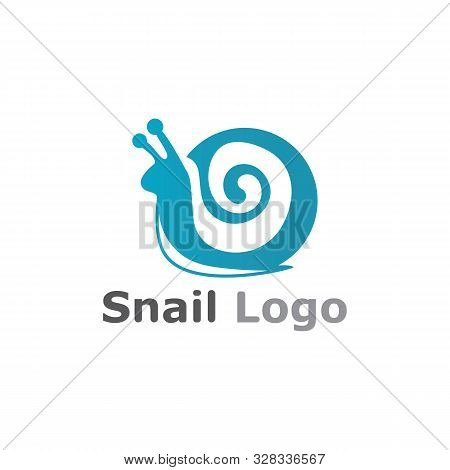 Snail Logo Template Vector Icon Illustration
