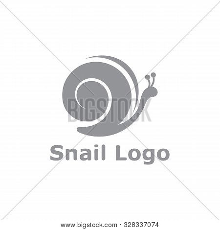 Snail Logo Template Vector Icon Illustration