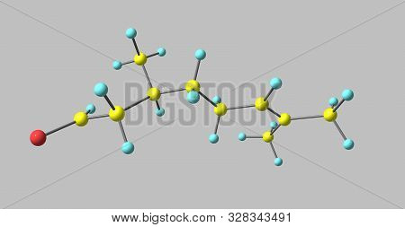 Citronellal Is A Major Isolate In Distilled Oils From The Plants Cymbopogon, Lemon-scented Gum. 3d I