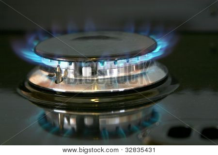 Komfur gas ring.