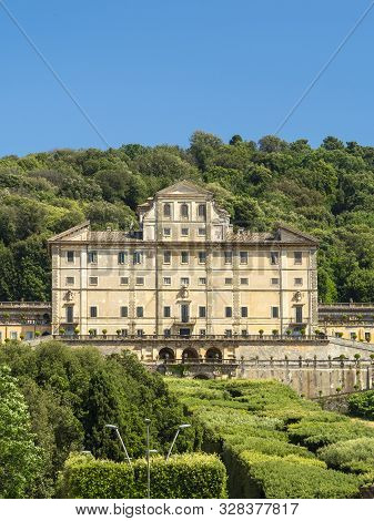 Frascati, Rome, Lazio, Italy: The Historic Villa Aldobrandini And Its Park