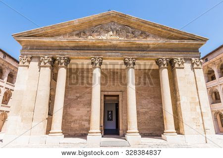 Marseille France. 22 June 2019. A View Of The Mediterranean Archaeological Museum In Marseille In Fr