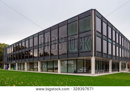 Stuttgart, Germany, October 15, 2019: Parliament Of Baden-wuerttemberg Building, Called Haus Das Lan