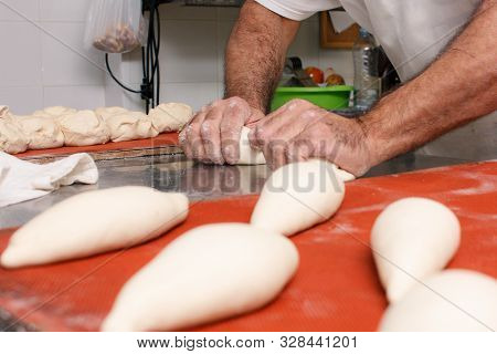 Kneading Bread Dough Manually