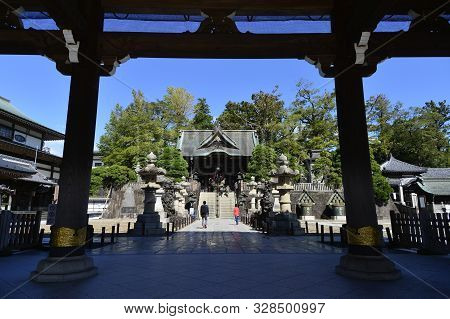Narita, Japan - October 4, 2019: Entrance To Naritasan Shinshoji Temple In Narita City For Japanese 
