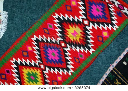 Tradiční makedonský kobercové vzory