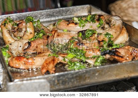 Chinchulin กับ Chimichurri