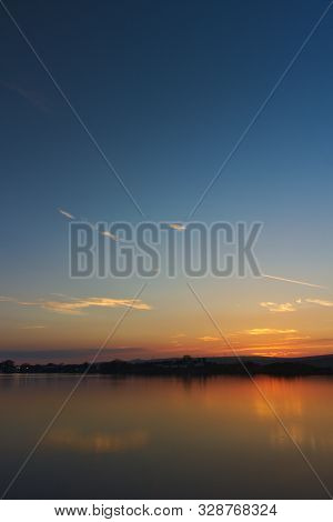 A Beautiful Blue Hour At Hollingworth Lake