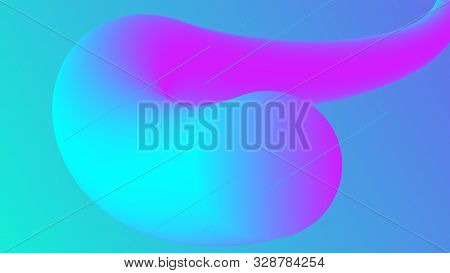 Dynamic Fluid Abstract Background. Colorful Gradient. Background Design Template. For Landing Page, 