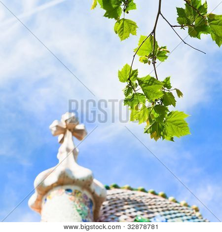 Verde folhas e Casa Batlló, Barcelona