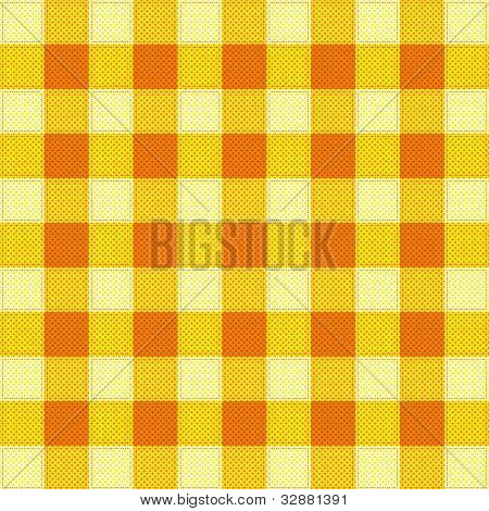 Muster Picknick Tischtuch Vektor