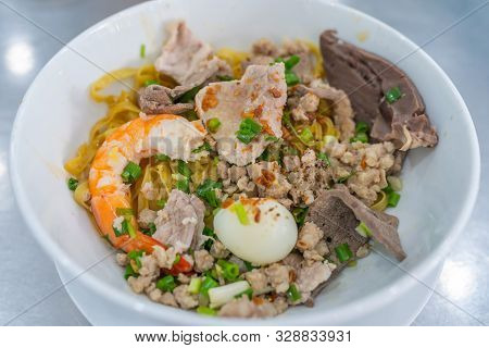 Bowl Of Delicious Vietnamese Noodles - Hu Tiu Nam Vang