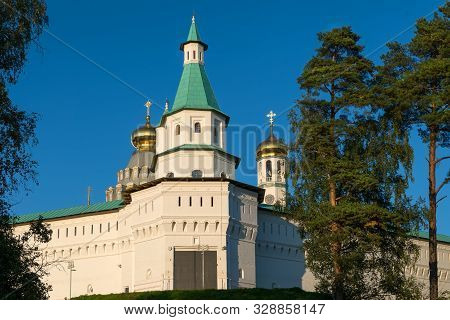 Tower Of David House. Resurrection New Jerusalem Stauropegial Monastery. The City Of Istra. Moscow R