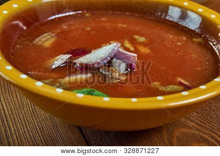 Pancita De Res, Menudo Mexicano Soup Meal