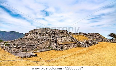 Xochicalco Archaeological Site, Unesco World Heritage In Morelos, Mexico