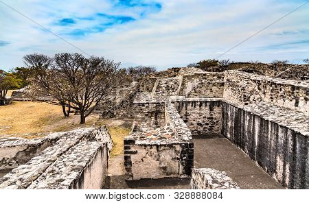 Xochicalco Archaeological Site, Unesco World Heritage In Morelos, Mexico