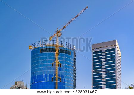 Office Tower In Construction, Montevideo, Uruguay