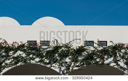 Architecture Details Of Greek Houses On Kos Island Greece