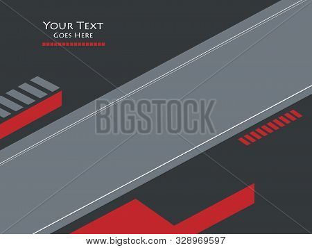 Bright Vector Modern Design Template. Annual Report Elements For Your Work. Colorful Layout, Magazin