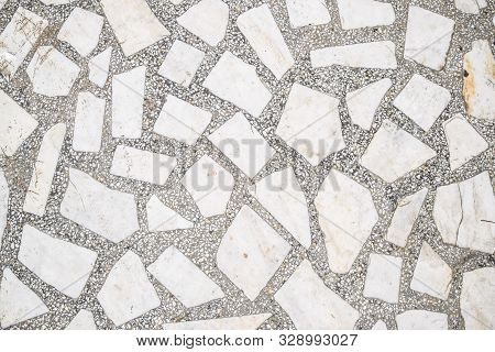 Background Texture Of Tiled Flooring. Building Materials For The Floor.