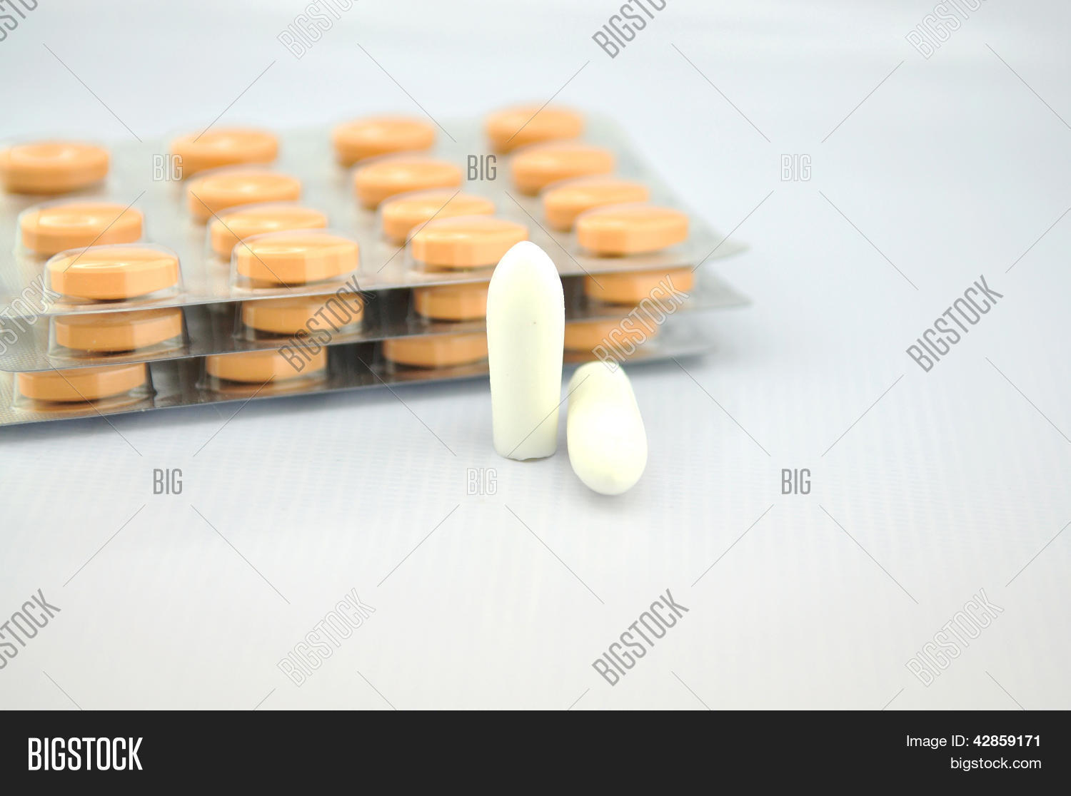 Sepositories Tablet Red Suppositories Tablet Image & Photo (Free Trial) | Bigstock