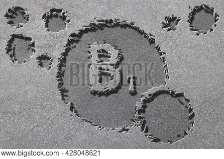 Vitamin B1 Health Symbol, Vitamin Concept, Thiamine, Cells Change, Pregnancy And Breastfeeding, Hear