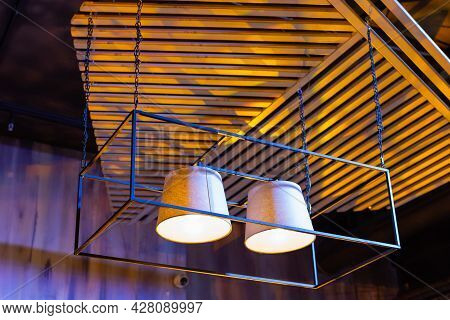 White Lightning Balls. Modern Art Luxury Chandelier Made With Balls With Lamp Inside Every One, Whic