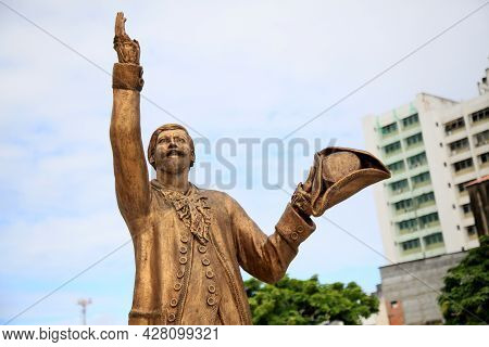 Statue Of The Gregorian Poet Of Matos