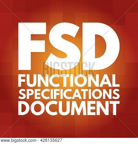 Fsd - Functional Specifications Document, Concept Background