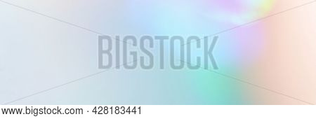 Holograph Foil Background. Pastel Color Paper. Retro Trend Design. Vintage Fantasy Cover. Chrome Hol