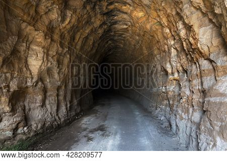 A Close Up Of A Cave Near Lithgow