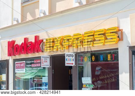 Liberec, Czech Republic - June 2, 2021: Logo Of Kodak Express. Kodak Express Is The World's Largest 