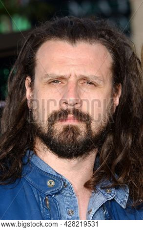 LOS ANGELES - MAY 07: Rob Zombie arrives to  'The Matrix Reloaded' Hollywood Premiere on May 07, 2003 in Westwood, CA
