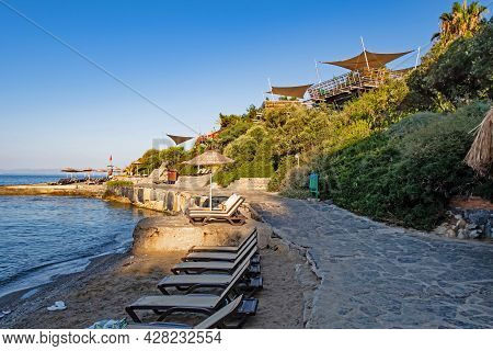 Kusadasi,aydin,turkey- July 19,2021.the View From Pinebay Holiday Village And Resort In Kusadasi, In