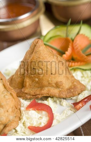 kartoffel samosa, indisk mad
