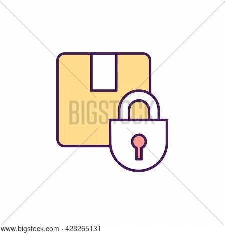 Unused Disposable Supplies In Original Packaging Rgb Color Icon. Humanitarian Aid Medical Supply Don