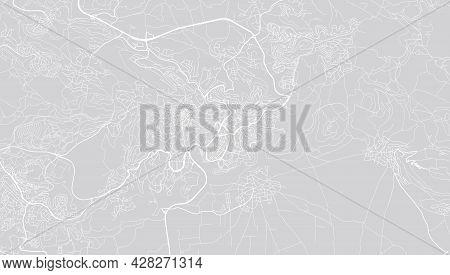 Urban Vector City Map Of Nazareth, Israel, Middle East