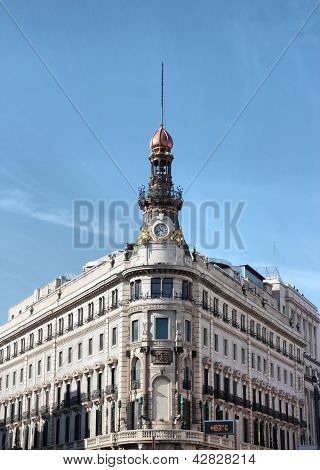 Bâtiment à Madrid