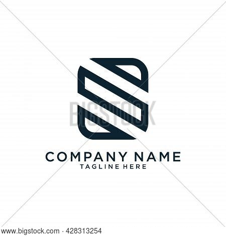 Initial Letter S Vector Logo Design Concept.