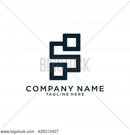 Initial Letter S Vector Logo Design Template.