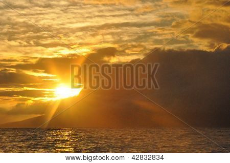 Sunset in Hawaii