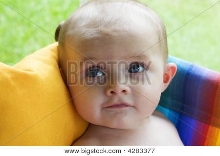 Bambino sull'altalena