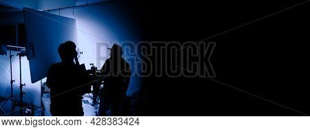 Video Production Behind The Scenes. Making Of Tv Commercial Movie