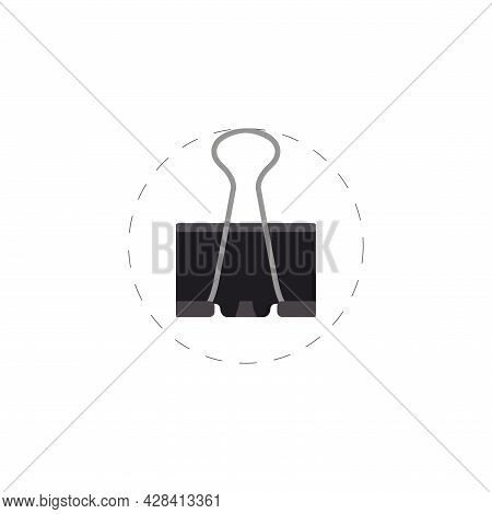 Paper Binder Clipart. Paper Binder Simple Vector Clipart.