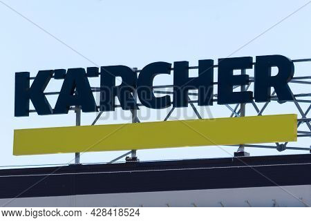 Tyumen, Russia-june 08, 2021: Karcher Is A German Company That Operates Worldwide And Is Known For I