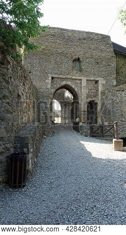 View Of The Entrance To The Third Courtyard Of Hefstyn Castle In The Czech Republic
