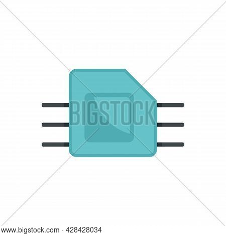 Phone Esim Icon. Flat Illustration Of Phone Esim Vector Icon Isolated On White Background
