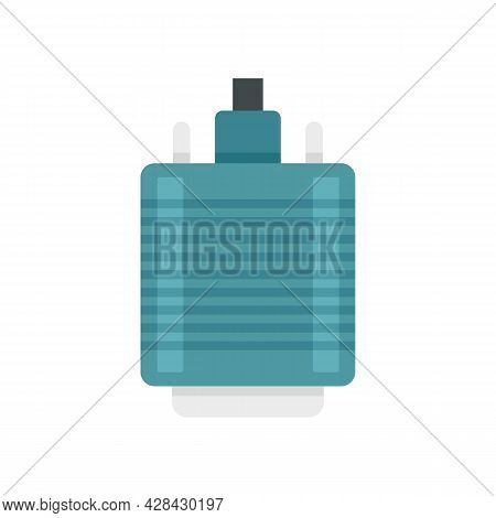 Vga Adapter Icon. Flat Illustration Of Vga Adapter Vector Icon Isolated On White Background